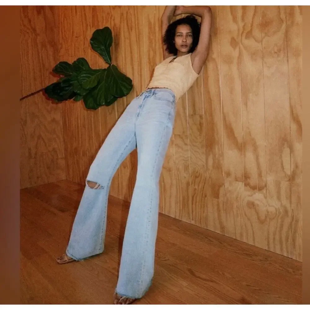 Madewell baggy flare